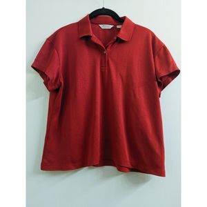 SOLD- Boy's Ping Golf Shirt Red XL